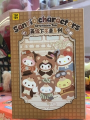 Sanrio Characters Afternoon Tea Series Plush Dolls Blindbox ( Chính hãng )