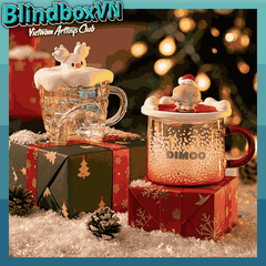 DIMOO Letters from Snowman Series-Stack Cup Gift Box ( Chính hãng )