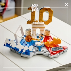 Đồ Chơi Lắp Ráp Biểu Tượng Sân Cỏ Kylian Mbappé LEGO EDITIONS SPORTS