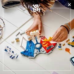 Đồ Chơi Lắp Ráp Biểu Tượng Sân Cỏ Kylian Mbappé LEGO EDITIONS SPORTS