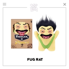 Fuggler Fugg Stars Series 2 size 9"inch Series Zuru Toys