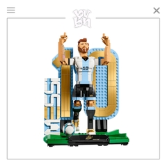 Đồ Chơi Lắp Ráp 2-Trong-1 Huyền Thoại Bóng Đá Lionel Messi LEGO EDITIONS SPORTS