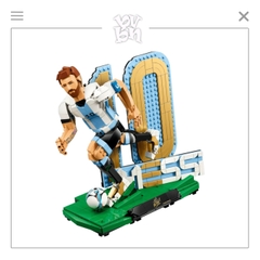 Đồ Chơi Lắp Ráp 2-Trong-1 Huyền Thoại Bóng Đá Lionel Messi LEGO EDITIONS SPORTS