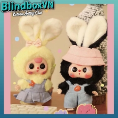 Baby Three Macaron Bunny Series Vinyl Face Blind Box Plush
