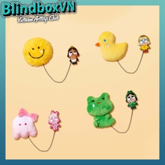 POPMART CRYBABY Crying Again Series-Plush Badge Blind Box