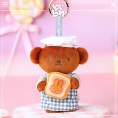 Miffy Rabbit Bakery Plush Keychain Blindbox Series