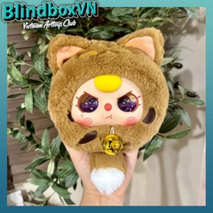 Baby Three Lucky Cat Zipper Bag Series Mèo thần tài