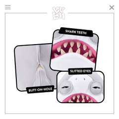 Fuggler JAWS 9 inch Cá Mập