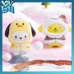 Sanrio Characters Little Cape Series Flocked Reversible Blindbox