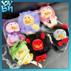 Pocket Upset Duck Colorful Player Duck Plush Keychain Blindbox