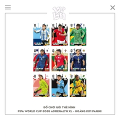 Đồ Chơi Gói Thẻ Hình FIFA World Cup 2026 Adrenalyn XL - Hoàng Kim PANINI