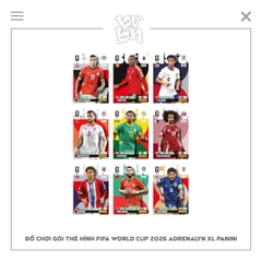 Đồ Chơi Gói Thẻ Hình FIFA World Cup 2026 Adrenalyn XL PANINI - PACK