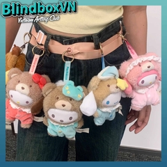 TOPTOY Sanrio Family Latte Baby Plush Doll Series Blind Box ( Chính Hãng )