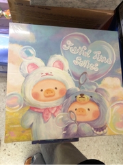 LuLu the Piggy – Joyful Time Series PVC Plush Keychain Blindbox ( Chính Hãng )