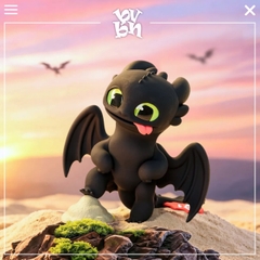 52Toys How to Train Your Dragon Light & Night Intertwined Blind Box