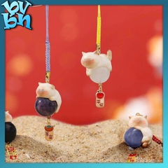 Meow Meets Good Luck Dây Đeo Điện Thoại