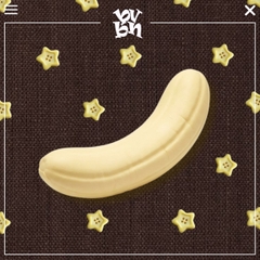 Hachimi Squishy Banana Flesh Size Plus ( Chính hãng )