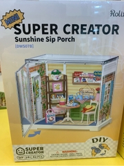 Mô Hình Lắp Ghép Nhà Robotime Rolife Super Creator DIY Miniature House