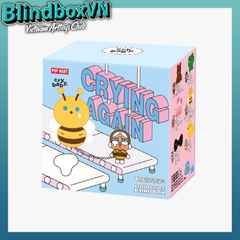 POPMART CRYBABY Crying Again Series-Plush Badge Blind Box