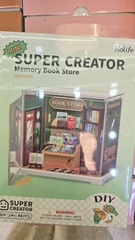 Mô Hình Lắp Ghép Nhà Robotime Rolife Super Creator DIY Miniature House