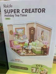 Mô Hình Lắp Ghép Nhà Robotime Rolife Super Creator DIY Miniature House