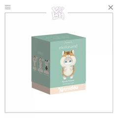 Mofusand Kiramekko Nordic Kitten Plush Keychain Blind Box