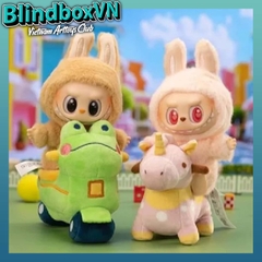 GONG Original Roaming Series Plush Toy Car BlindBox Xe chở Labubu