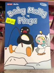Baby Molly x Pingu Happy Fishing Series Vinyl Plush Pendant Blindbox