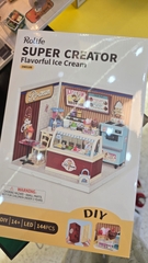 Mô Hình Lắp Ghép Nhà Robotime Rolife Super Creator DIY Miniature House