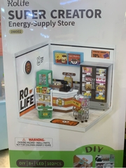 Mô Hình Lắp Ghép Nhà Robotime Rolife Super Creator DIY Miniature House