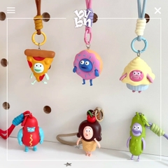 Bikini Bottom Food Party Keychain Series Blind Box