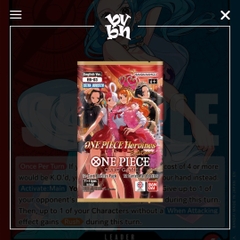 One Piece Card Game Extra Booster EB-03 One Piece Heroines Edition English Version
