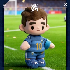 Argentina Messi National Team 2026 FIFA World Cup Series Plush Pendant Blind Box