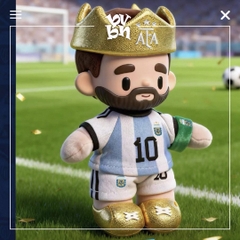 Argentina Messi National Team 2026 FIFA World Cup Series Plush Pendant Blind Box