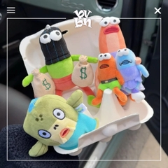 Móc khóa bông SpongeBob Bikini Bottom Blind Box – Plush Pendant  X11