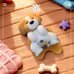 PooPoo Pups Collection 52Toys Blindbox Series