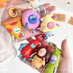 Bikini Bottom Food Party Keychain Series Blind Box