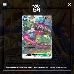 Digimon Dual Revolution - Card Game Booster Pack BT-25 ENG