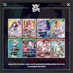 Hololive Official Card Game Bouncer Bound Booster Pack (Japanese Edition)