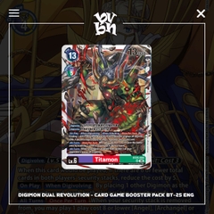Digimon Dual Revolution - Card Game Booster Pack BT-25 ENG