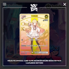Hololive Official Card Game Bouncer Bound Booster Pack (Japanese Edition)