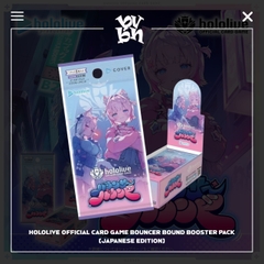 Hololive Official Card Game Bouncer Bound Booster Pack (Japanese Edition)