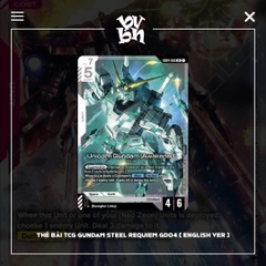 Thẻ bài TCG Gundam Steel Requiem GD04 ( English Ver )