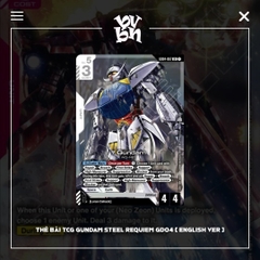 Thẻ bài TCG Gundam Steel Requiem GD04 ( English Ver )