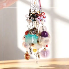 Meow Meets Good Luck Dây Đeo Điện Thoại Ver3