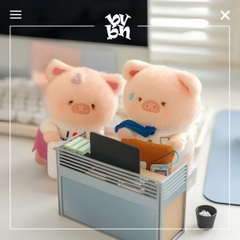 LuLu the Piggy Office Series - My Workplace Partners Monitor Plush Key Blindbox Series