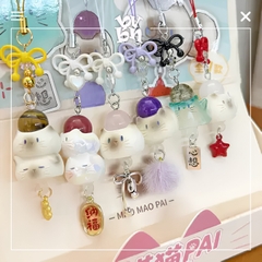 Meow Meets Good Luck Dây Đeo Điện Thoại Ver3