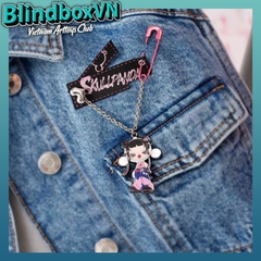 SKULLPANDA CHEERS TO MYSELF SERIES-Badge Pendant Blind Box