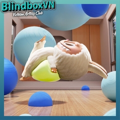 Blindbox The Monsters Lazy Yoga Series (Chính Hãng)