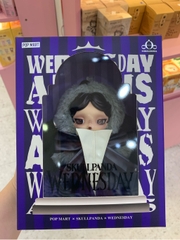 SKULLPANDA × Wednesday Plush (Nevermore Academy Uniform Version)